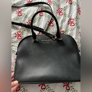 Michael Kors Black Satchel Bag